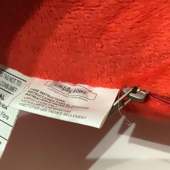 Simple Home NWT - Light Up Pillow 14” dia - do not enter  KEEP OUT - sof… - Picture 7 of 9